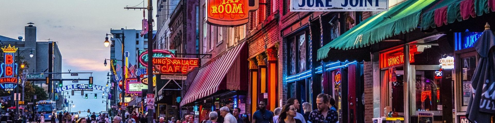 Beale Street, Memphis, USA